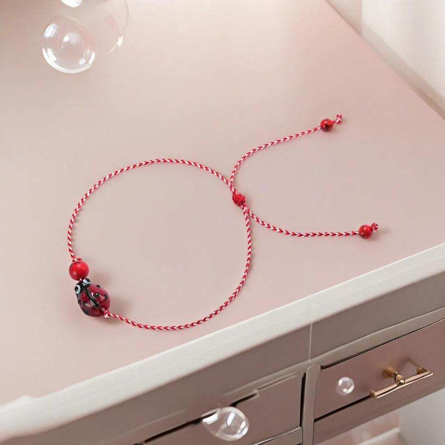 Noter New Handmade Ladybug Charm Bracelet For Women Girlfriend Bohemia Howlite Stone Meditation Healing Braclet Beach Jewelry червоний
Noter New Handmade Ladybug Charm Bracelet For Women Girlfriend Bohemia Howlite Stone Meditation Healing Braclet Beach Jewelry червоний
