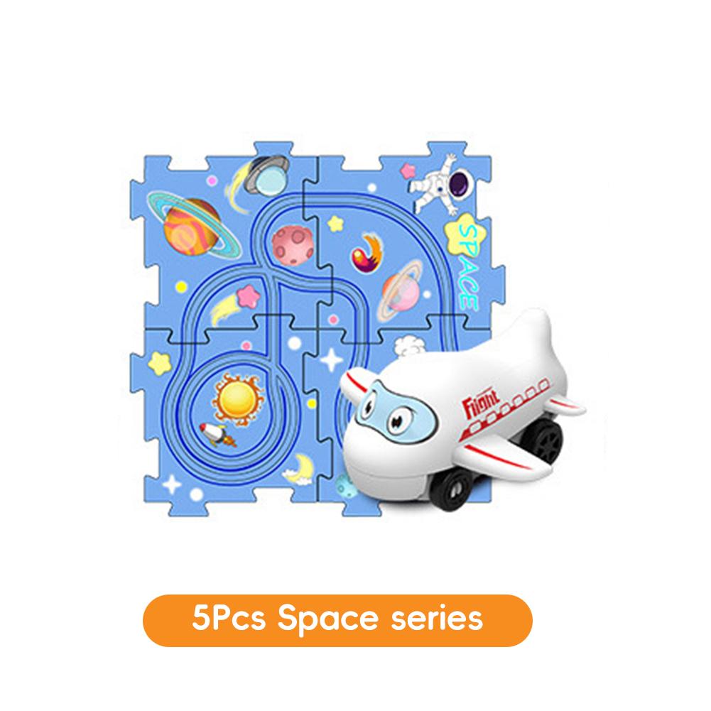 Kids Puzzle Electric Railroad Speeder DIY Assembly Track Set Montessori Education Toy Gift for Boys Girls 5Pcs Space series
Kids Puzzle Electric Railroad Speeder DIY Assembly Track Set Montessori Education Toy Gift for Boys Girls 5Pcs Space series