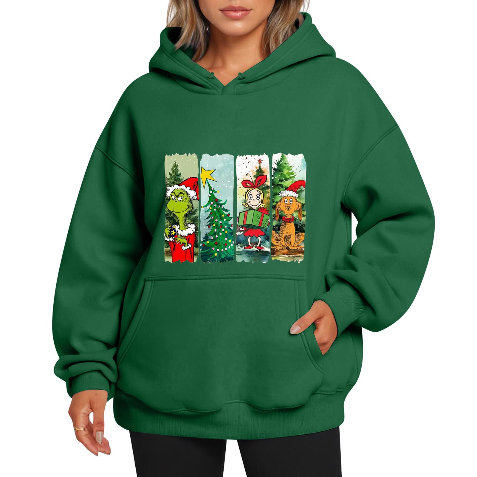 Женское худи с принтом в рождественском стиле, с шерстью и карманами XL
Женское худи с принтом в рождественском стиле, с шерстью и карманами XL