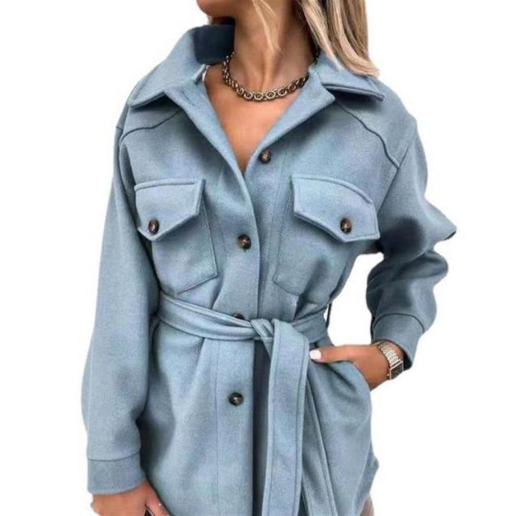Winter Warm Women s Wool Jacket Short Trench Coat with Pockets Lapel Buttons XXL синій
Winter Warm Women s Wool Jacket Short Trench Coat with Pockets Lapel Buttons XXL синій