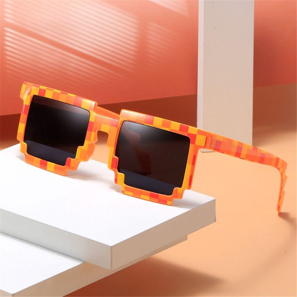 Party Disco Pixelated Mosaic Glasses Novel Decorative Shades Cool Sun Glasses for Adults Teens
Party Disco Pixelated Mosaic Glasses Novel Decorative Shades Cool Sun Glasses for Adults Teens