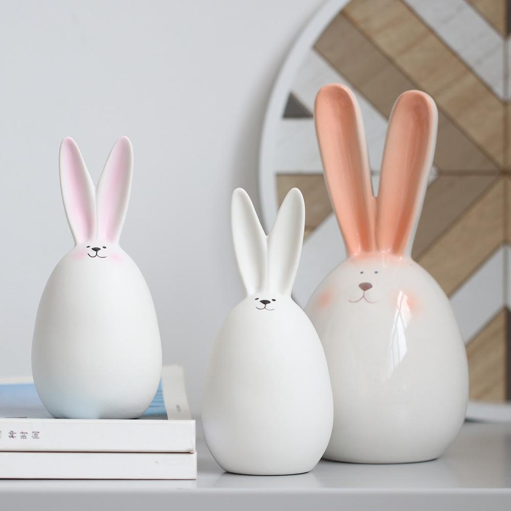 Nordic Style Ceramics Rabbit Figurines Hare Easter Bunny Egg Kawaii Animal Ornament Home Decor 2
Nordic Style Ceramics Rabbit Figurines Hare Easter Bunny Egg Kawaii Animal Ornament Home Decor 2