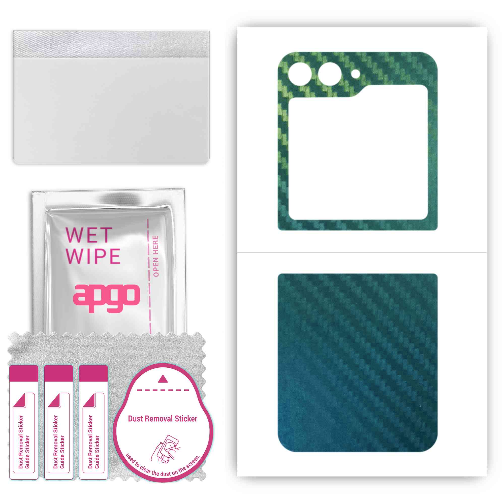 apgo Protective Skin Sticker for the back compatible with Samsung W24 Flip, Wrap Film, Foil, Vinyl - Pattern Carbon Chameleon CAKA1
apgo Protective Skin Sticker for the back compatible with Samsung W24 Flip, Wrap Film, Foil, Vinyl - Pattern Carbon Chameleon CAKA1