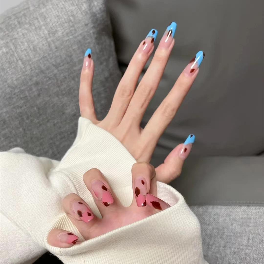 C407 Mandarin Duck Cow Wearable Armor Nail Art: European & American Style Sweet Cool Spicy Girl False Nails
C407 Mandarin Duck Cow Wearable Armor Nail Art: European & American Style Sweet Cool Spicy Girl False Nails