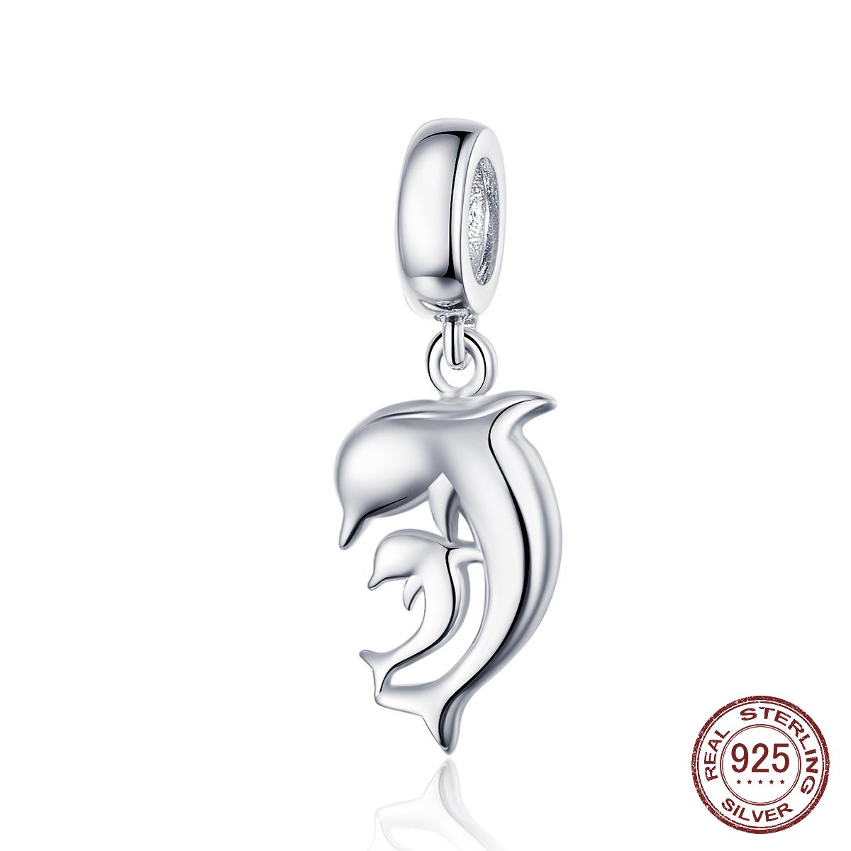 925 Стерлинг Серебряный Счастье Дельфин Подвеска Прелести Fit Оригинальный браслет - Ожерелье ювелирный символ любви
925 Стерлинг Серебряный Счастье Дельфин Подвеска Прелести Fit Оригинальный браслет - Ожерелье ювелирный символ любви
