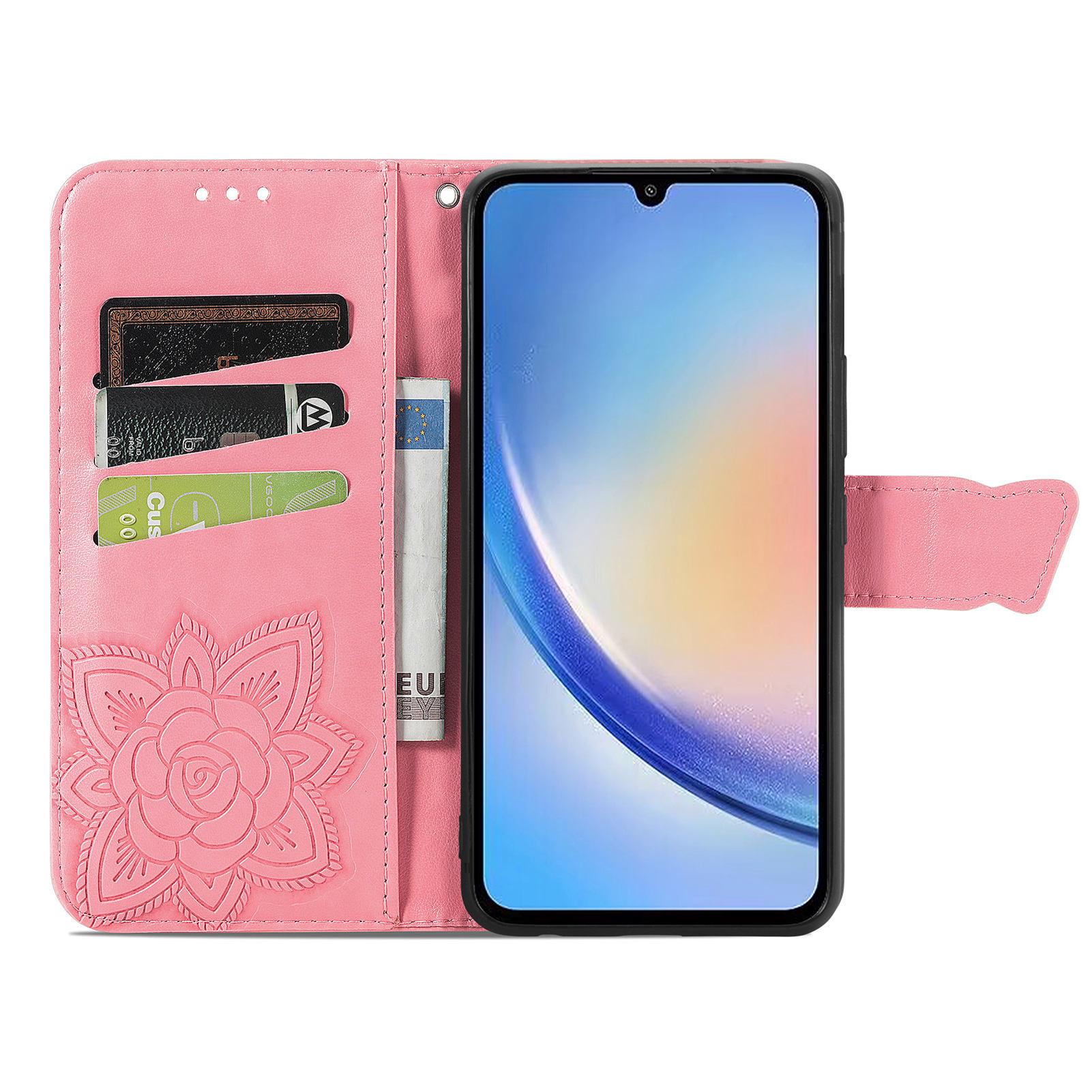 Шкіряний чохол для Samsung Galaxy A35 5G з ремінцем для телефону з принтом метеликів Blue
Шкіряний чохол для Samsung Galaxy A35 5G з ремінцем для телефону з принтом метеликів Blue