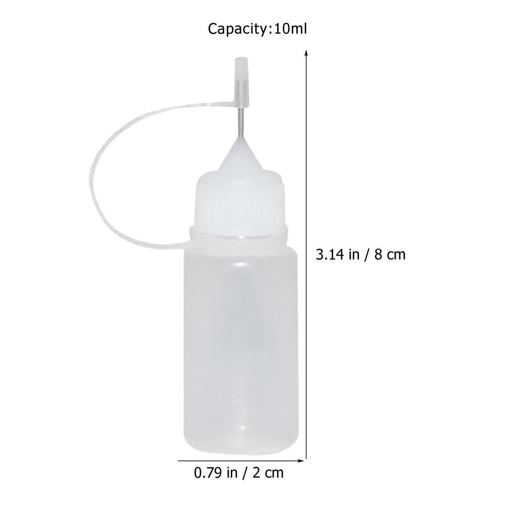 30Pcs Premium Needle Tip Glue Bottle Washable Liquid Dispenser for Craft Repair Painting Modeling Measuring Adhesives
30Pcs Premium Needle Tip Glue Bottle Washable Liquid Dispenser for Craft Repair Painting Modeling Measuring Adhesives