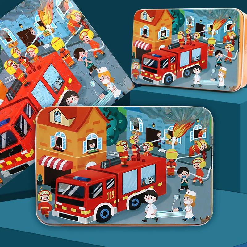 100 Pieces Puzzles for Kids Cartoon Animal Dinosaur Jigsaw Puzzle Montessori Games Children Educational Toys for Boys Girls
100 Pieces Puzzles for Kids Cartoon Animal Dinosaur Jigsaw Puzzle Montessori Games Children Educational Toys for Boys Girls