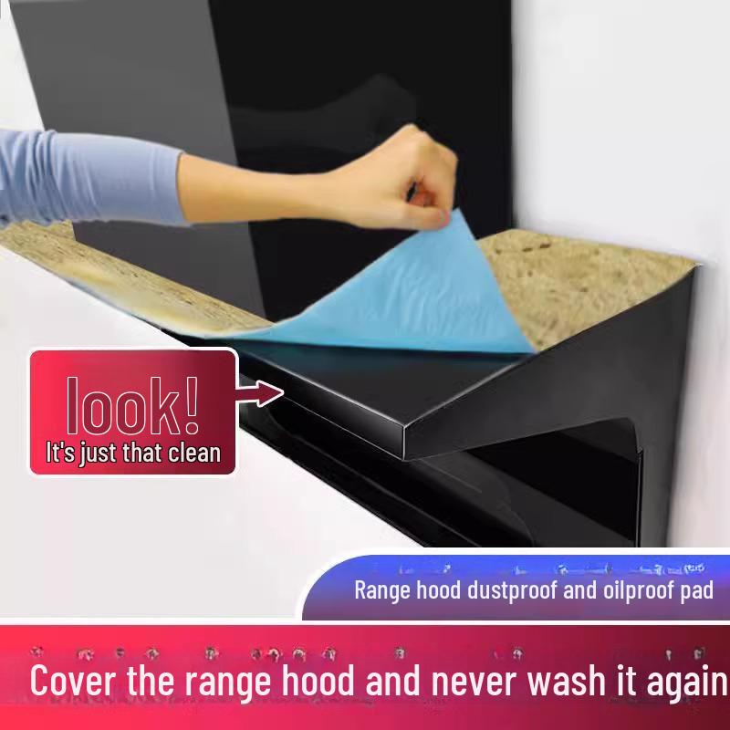 Oil-Absorbing Kitchen Range Hood Pad: Thick, Dust-Resistant, and Moisture-Proof Cover 55*90cm-1 piece
Oil-Absorbing Kitchen Range Hood Pad: Thick, Dust-Resistant, and Moisture-Proof Cover 55*90cm-1 piece