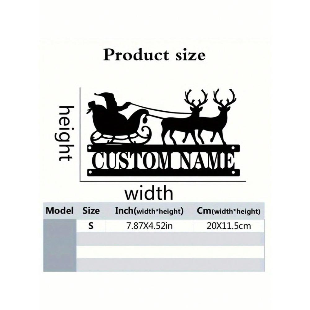 1 pcs Custom Metal Wall Art Santa Elk Silhouette Personalized Iron Ornament Indoor Outdoor Halloween Christmas Holiday Gift S разноцветный
1 pcs Custom Metal Wall Art Santa Elk Silhouette Personalized Iron Ornament Indoor Outdoor Halloween Christmas Holiday Gift S разноцветный