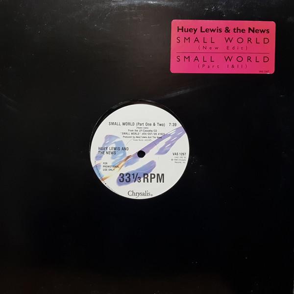 12inch Record HUEY LEWIS THE NEWS Small World VAS1267PROMO Chrysalis 1988 US Rock Used
12inch Record HUEY LEWIS THE NEWS Small World VAS1267PROMO Chrysalis 1988 US Rock Used