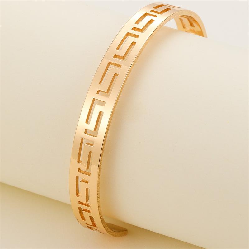 Minimalist Geometric Vintage Metal Open Adjustable Bangle - All-Copper Statement Jewelry золотой
Minimalist Geometric Vintage Metal Open Adjustable Bangle - All-Copper Statement Jewelry золотой