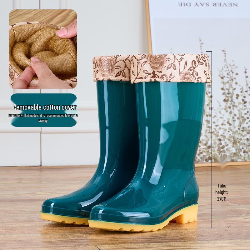 Женские непромокаемые сапоги до середины икры с флисовой подкладкой и нескользящей подошвой для всех сезонов Size 40
Женские непромокаемые сапоги до середины икры с флисовой подкладкой и нескользящей подошвой для всех сезонов Size 40