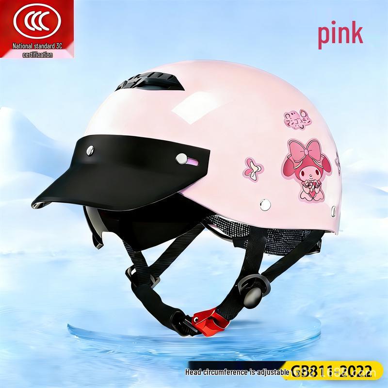 3C Certified Universal Motorcycle Helmet for Men & Women - All-Season, Sun Protection, Half Helmet for Electric Scooters Adult Summer Helmet
3C Certified Universal Motorcycle Helmet for Men & Women - All-Season, Sun Protection, Half Helmet for Electric Scooters Adult Summer Helmet