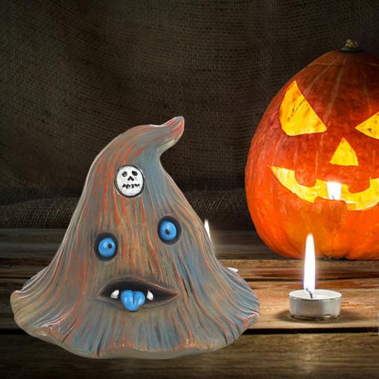 Yousheng Симпатичное украшение на Хэллоуин, фигурка голубоглазого привидения с текстурой пня, украшение для дома на Хэллоуин, столешница из смолы, центральный элемент стола
Yousheng Симпатичное украшение на Хэллоуин, фигурка голубоглазого привидения с текстурой пня, украшение для дома на Хэллоуин, столешница из смолы, центральный элемент стола