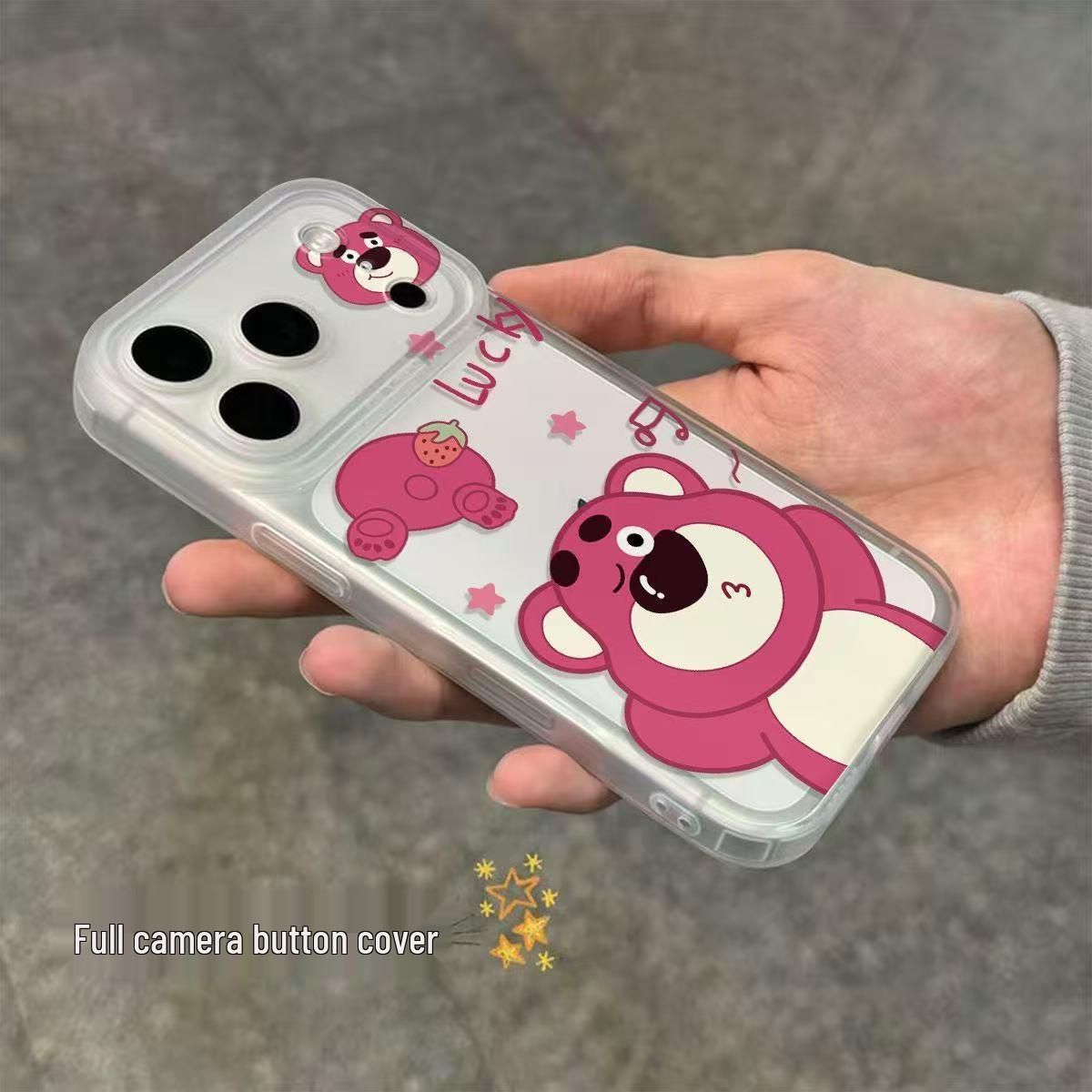 Strawberry Bear iPhone Case: Compatible with iPhone 11, 13, 14, 15, 16, 17 Pro Max; Soft, Drop-Proof Design for Women iPhone 17
Strawberry Bear iPhone Case: Compatible with iPhone 11, 13, 14, 15, 16, 17 Pro Max; Soft, Drop-Proof Design for Women iPhone 17