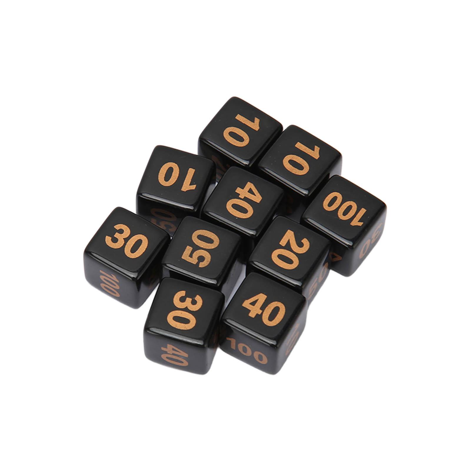 Набор из 10 игральных костей, пластиковые прямоугольные 6-гранные игральные кости для настольных игр, образования, черного цвета
Набор из 10 игральных костей, пластиковые прямоугольные 6-гранные игральные кости для настольных игр, образования, черного цвета