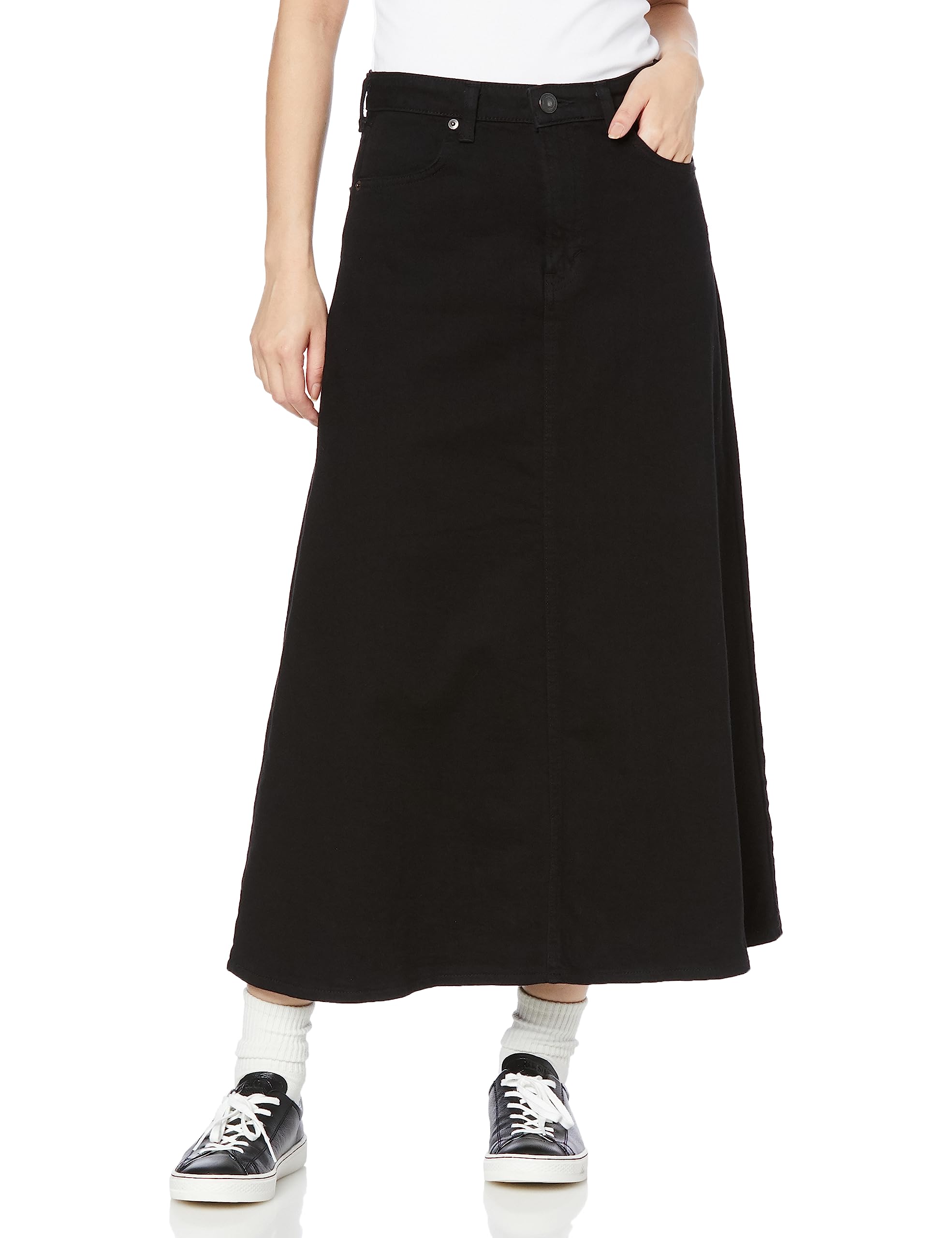 Something Denim Flare Skirt SKT983 BLACK Women s SKT983-01 чёрный
Something Denim Flare Skirt SKT983 BLACK Women s SKT983-01 чёрный