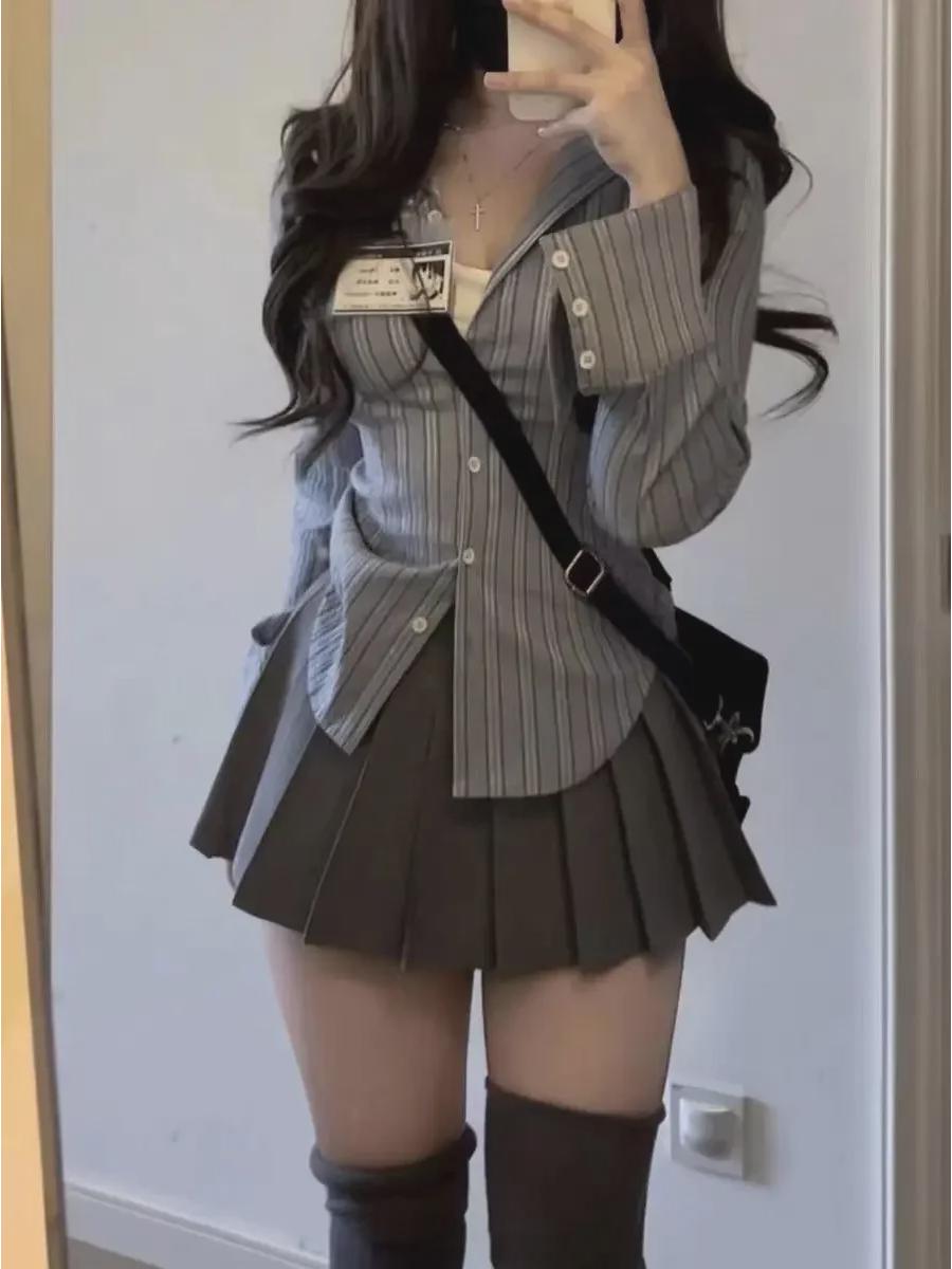 «2023 Полосатая рубашка на талии: Уникальный топ с длинными рукавами для женщин. Medium
«2023 Полосатая рубашка на талии: Уникальный топ с длинными рукавами для женщин. Medium