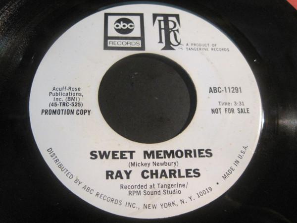 7inch Record RAY CHARLES Dont Change On Me Sweet Memories ABC11291PROMO ABC Records Ta 1971 US SoulFunk Used
7inch Record RAY CHARLES Dont Change On Me Sweet Memories ABC11291PROMO ABC Records Ta 1971 US SoulFunk Used