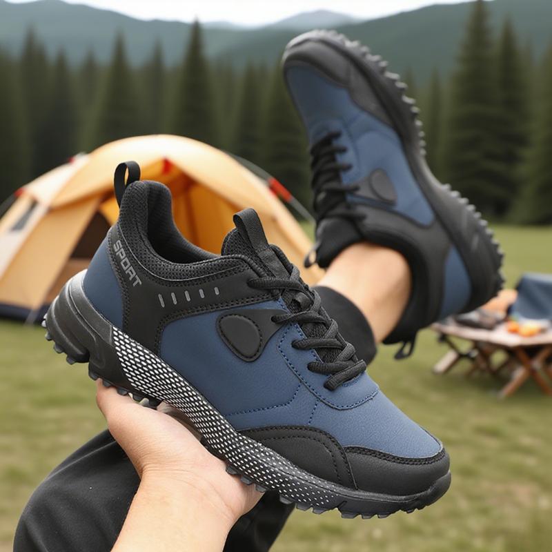 Высококачественные мужские кроссовки, износостойкая ПУ кожа, треккинговые кроссовки для трейлраннинга, комфорт на весь день, модный вид, водонепроницаемые рабочие кроссовки 39
Высококачественные мужские кроссовки, износостойкая ПУ кожа, треккинговые кроссовки для трейлраннинга, комфорт на весь день, модный вид, водонепроницаемые рабочие кроссовки 39