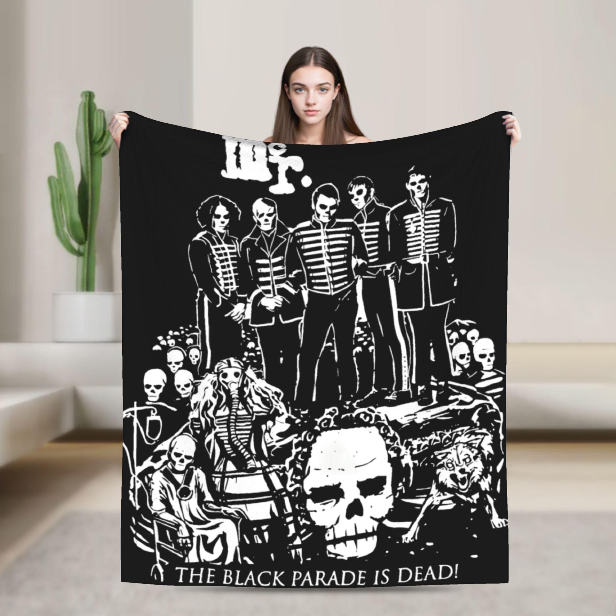 The Black Parade Blankets Tour My Chemical Romance Flannel Awesome Warm Throw Blanket for Bedspread Winter 75x90cm
The Black Parade Blankets Tour My Chemical Romance Flannel Awesome Warm Throw Blanket for Bedspread Winter 75x90cm