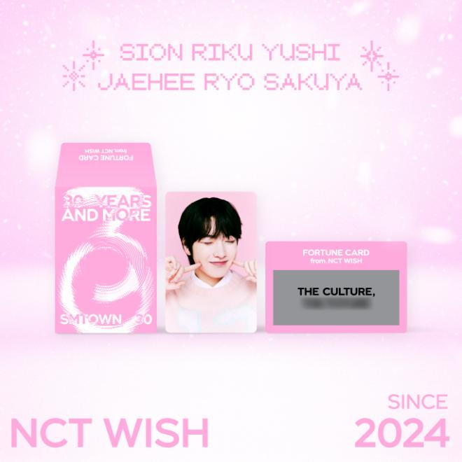 Предварительный заказ SMTOWN LIVE 2025 30 Years and More Fortune Scratch Card Set NCT WISH Random 1 pack
Предварительный заказ SMTOWN LIVE 2025 30 Years and More Fortune Scratch Card Set NCT WISH Random 1 pack