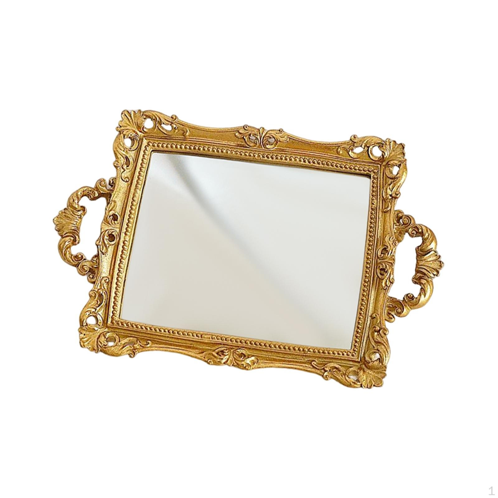 European Vanity Mirror Tray Jewelry Display Makeup Organizer Cosmetic Storage for
European Vanity Mirror Tray Jewelry Display Makeup Organizer Cosmetic Storage for