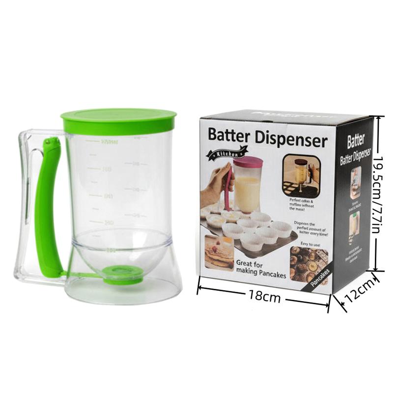 Foil-Covered Batter Cup, Multi-Functional Separator, Batter And Paste Funnel, Handheld Hand-Operated Batter Cup зелений
Foil-Covered Batter Cup, Multi-Functional Separator, Batter And Paste Funnel, Handheld Hand-Operated Batter Cup зелений