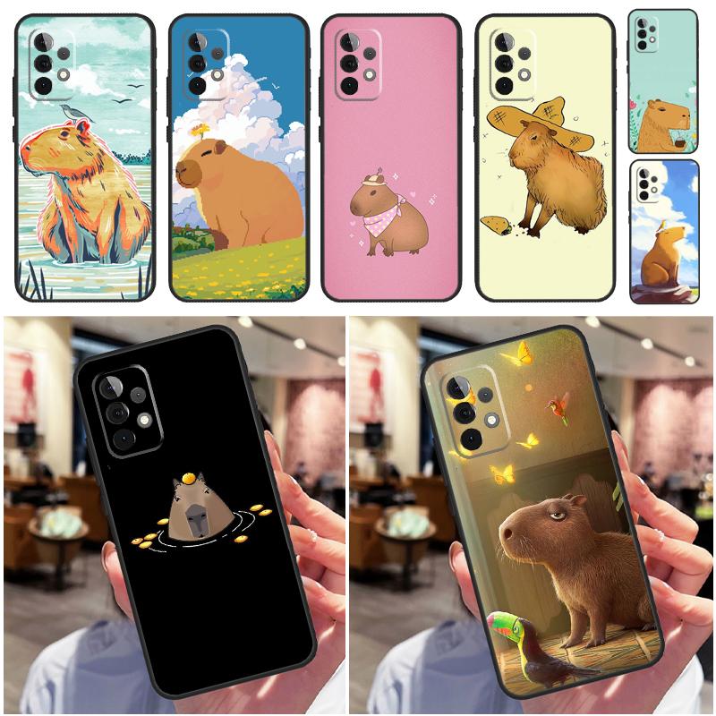 Милый чехол с капибарой для Samsung Galaxy A51 A71 A50 A12 A22 A32 A52 A13 A23 A33 A53 A73 A52S A04S Coque Samsung A53 5G
Милый чехол с капибарой для Samsung Galaxy A51 A71 A50 A12 A22 A32 A52 A13 A23 A33 A53 A73 A52S A04S Coque Samsung A53 5G