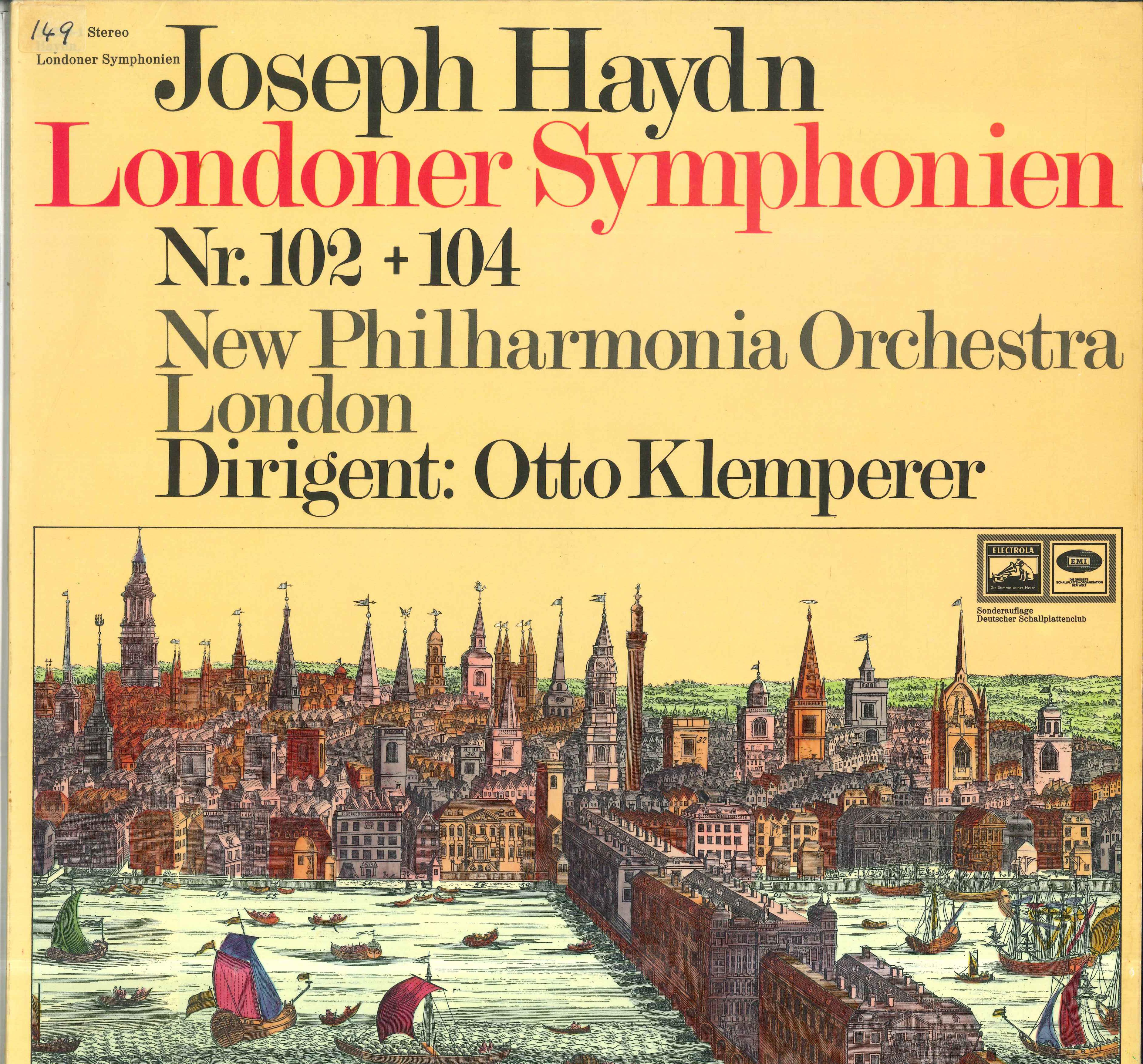 LP Record OTTO KLEMPERER NEW PHILHARMONIA OR Haydn Symphonie Nr102 Bdur Symph 292391 EMI ELECTROLA Germany Classical Used
LP Record OTTO KLEMPERER NEW PHILHARMONIA OR Haydn Symphonie Nr102 Bdur Symph 292391 EMI ELECTROLA Germany Classical Used