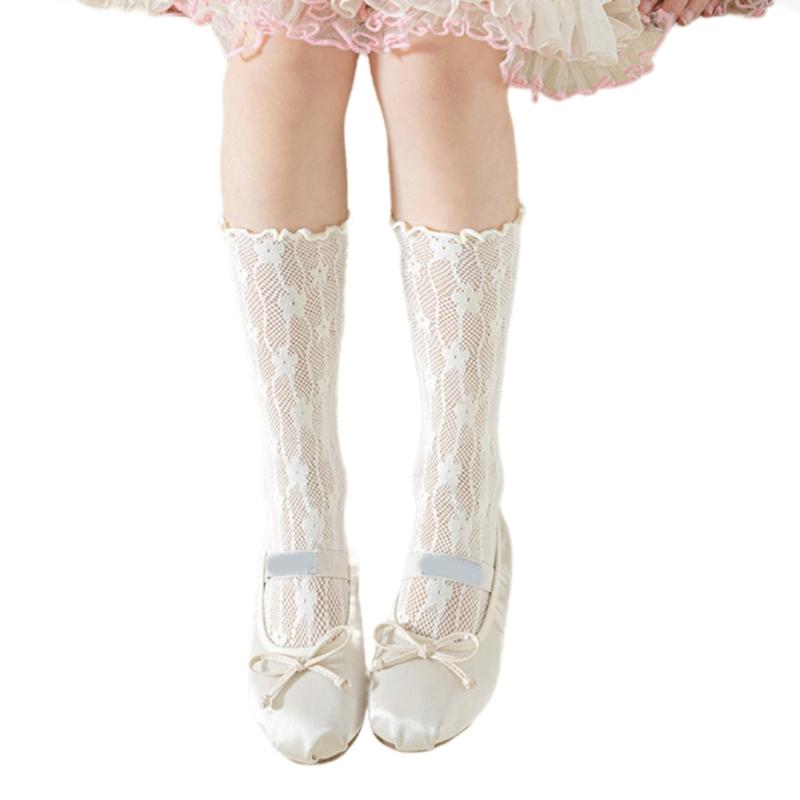 Дитячі шкарпетки Весна/Літо Тонкі Зі Скрізним Візерунком Квітка Сітчасті Колготки Солодкі Дівчата Шкарпетки, що Накладаються Одна на Одну бежевий
Дитячі шкарпетки Весна/Літо Тонкі Зі Скрізним Візерунком Квітка Сітчасті Колготки Солодкі Дівчата Шкарпетки, що Накладаються Одна на Одну бежевий