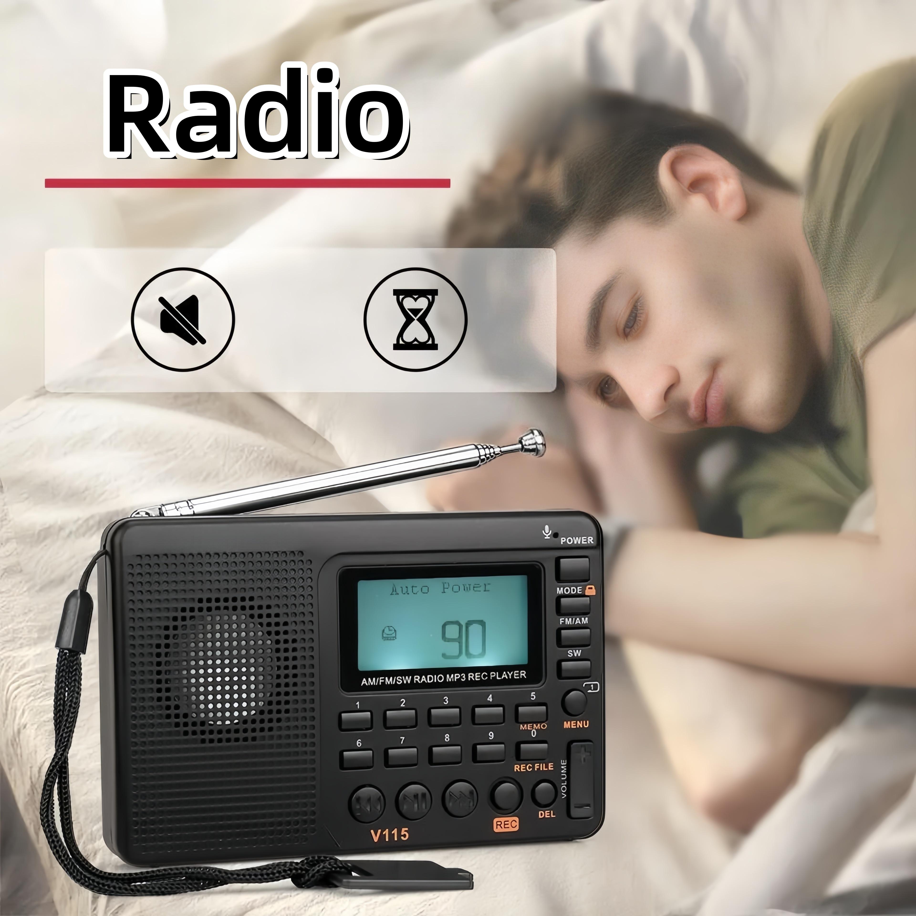 Радио V-115 Полнодиапазонное радио Диктофон FM/AM/SWMP3 Басовый звук MP3-плеер Динамики чёрный
Радио V-115 Полнодиапазонное радио Диктофон FM/AM/SWMP3 Басовый звук MP3-плеер Динамики чёрный