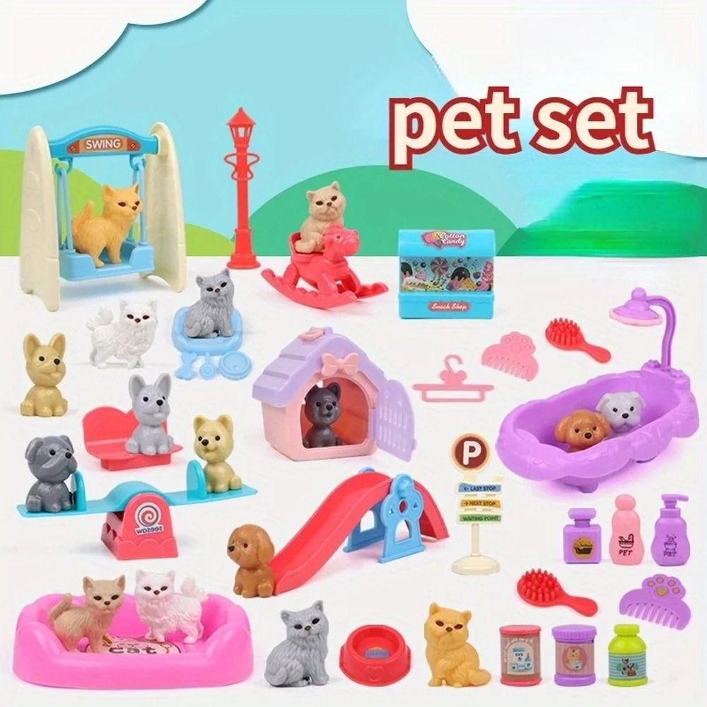 Семейные игрушки Собака Сцена Игра Игра Дом Собака Клетка Игрушки День рождения Рождество Собака Кукла Набор Дети 8pcs
Семейные игрушки Собака Сцена Игра Игра Дом Собака Клетка Игрушки День рождения Рождество Собака Кукла Набор Дети 8pcs