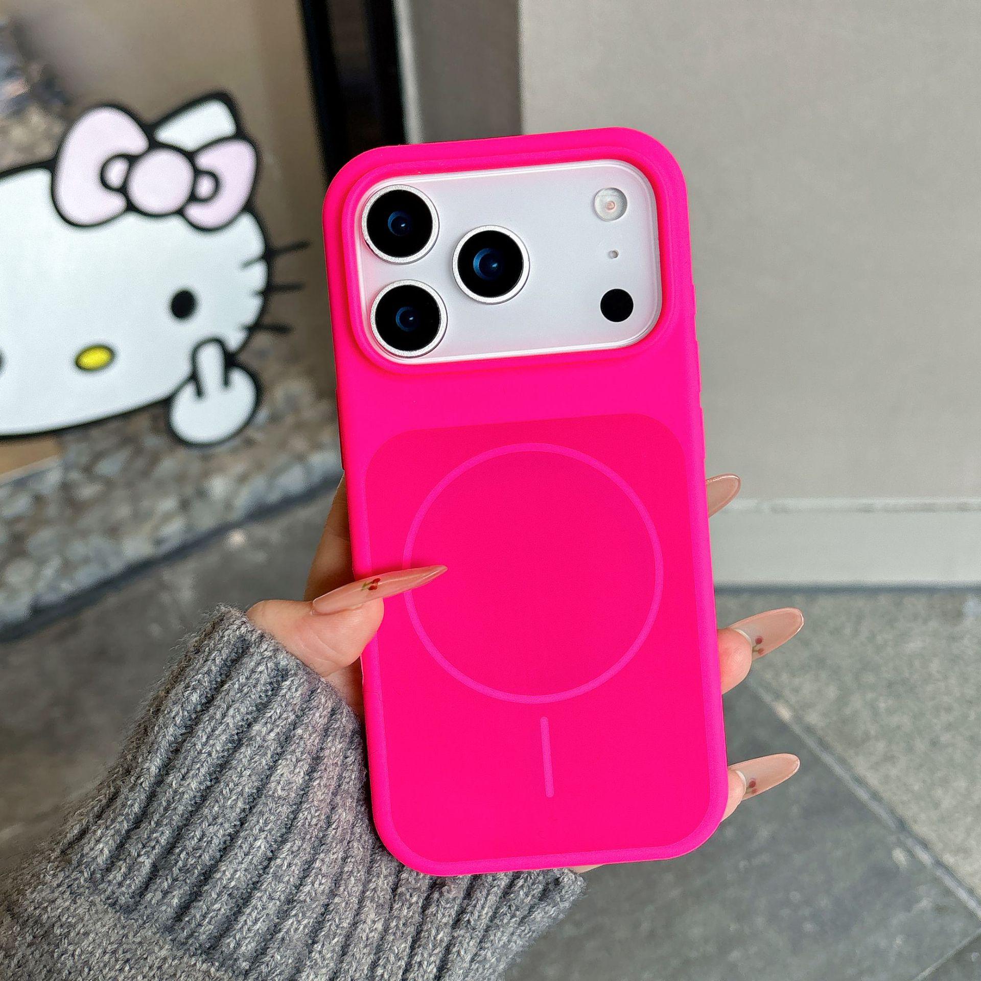 Thin Magnetic Ring Phone Case for iPhone 13-17 Pro Max, Liquid Silicone, Full Coverage, Drop Protection. 14
Thin Magnetic Ring Phone Case for iPhone 13-17 Pro Max, Liquid Silicone, Full Coverage, Drop Protection. 14
