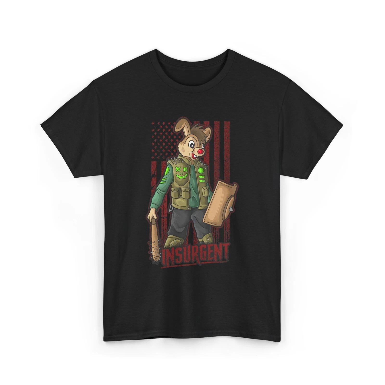 Insurgent Rabbit T-Shirt Rebel Rabbit Soldier Graphic Shirt USA 2XL
Insurgent Rabbit T-Shirt Rebel Rabbit Soldier Graphic Shirt USA 2XL