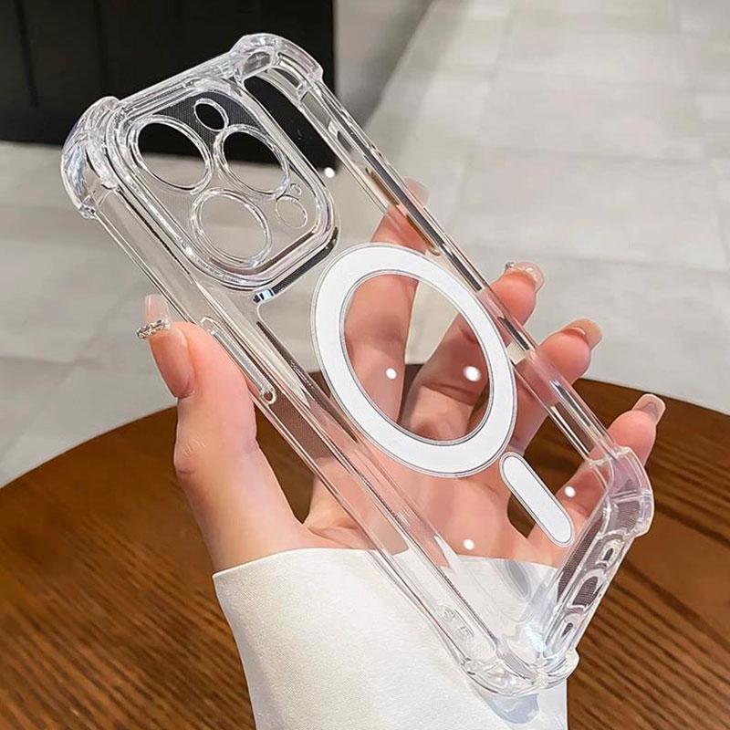 Luxury Magnetic Wireless Charge For Magsafe Case for iPhone 15 14 13 12 11 Pro Max Plus Shockproof Transparent Soft Bumper Cover For iPhone 15 Pro
Luxury Magnetic Wireless Charge For Magsafe Case for iPhone 15 14 13 12 11 Pro Max Plus Shockproof Transparent Soft Bumper Cover For iPhone 15 Pro