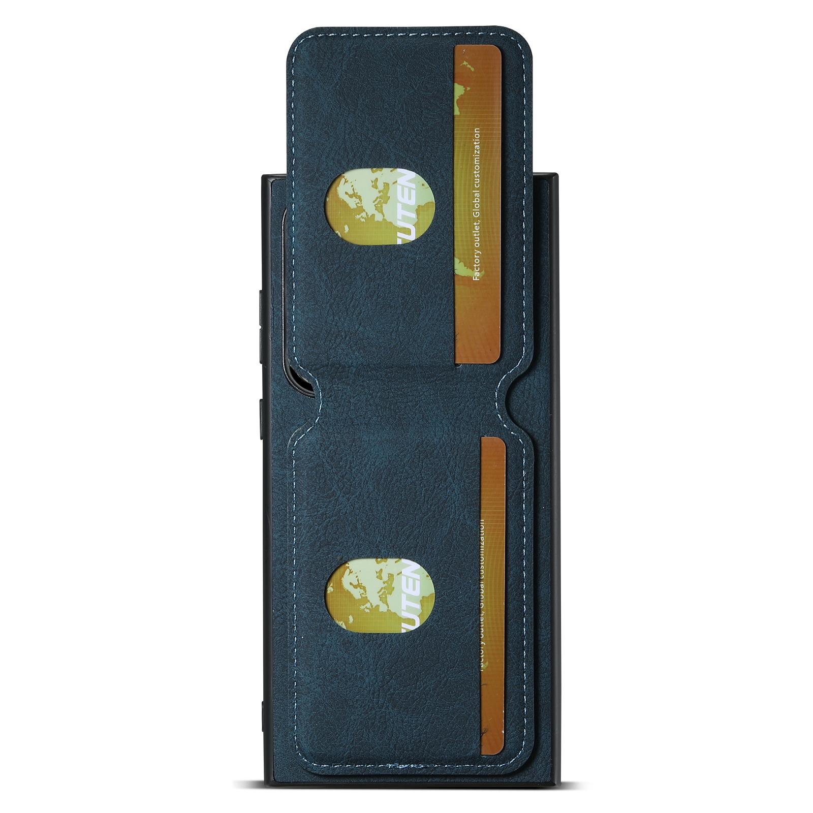 SUTENI H02 For Samsung Galaxy S23 Ultra Kickstand Case Card Slots Leather Back Cover Blue
SUTENI H02 For Samsung Galaxy S23 Ultra Kickstand Case Card Slots Leather Back Cover Blue