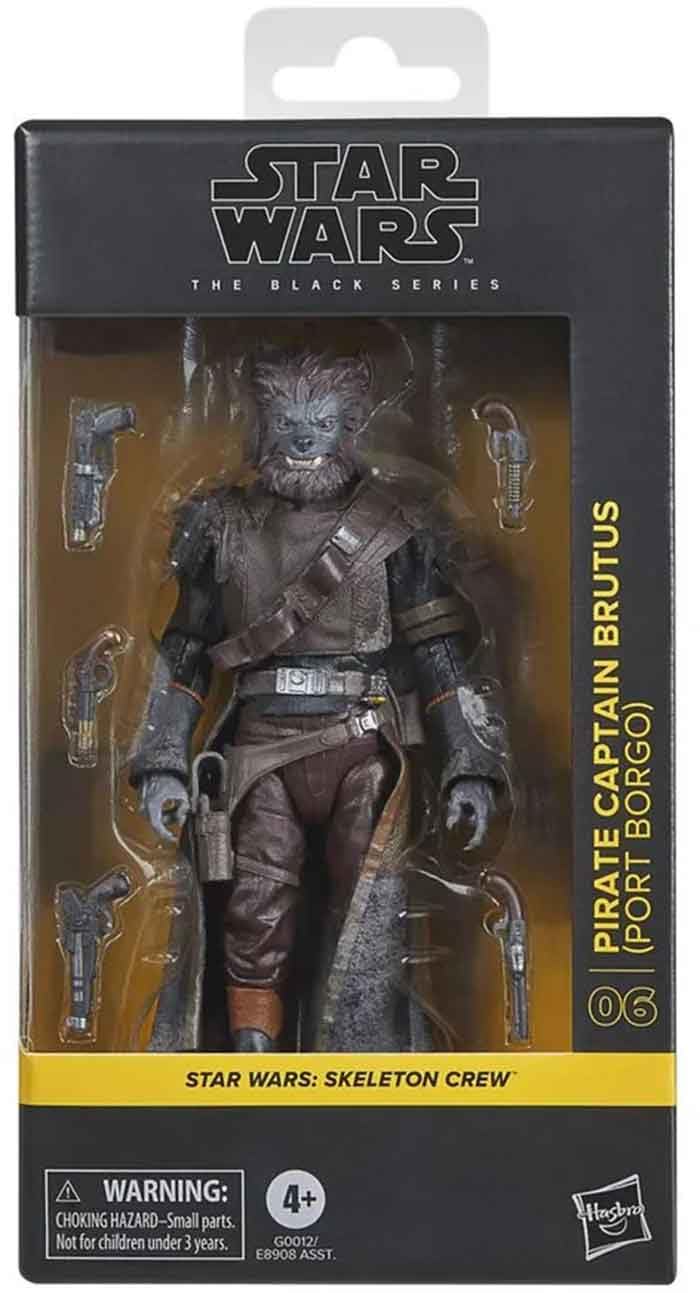 Hasbro Star Wars Black Series Brutus, Star Wars: Skeleton Crew Collectible 6-inch (15cm) Action Figure G0012, Authentic
Hasbro Star Wars Black Series Brutus, Star Wars: Skeleton Crew Collectible 6-inch (15cm) Action Figure G0012, Authentic