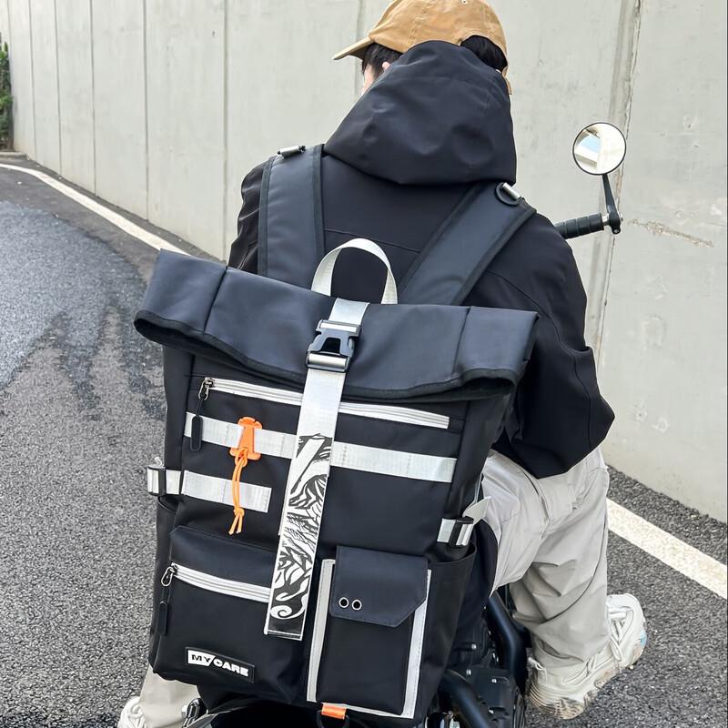 KANDEXS Men s Roll-Top Laptop Backpack 17-inch
KANDEXS Men s Roll-Top Laptop Backpack 17-inch