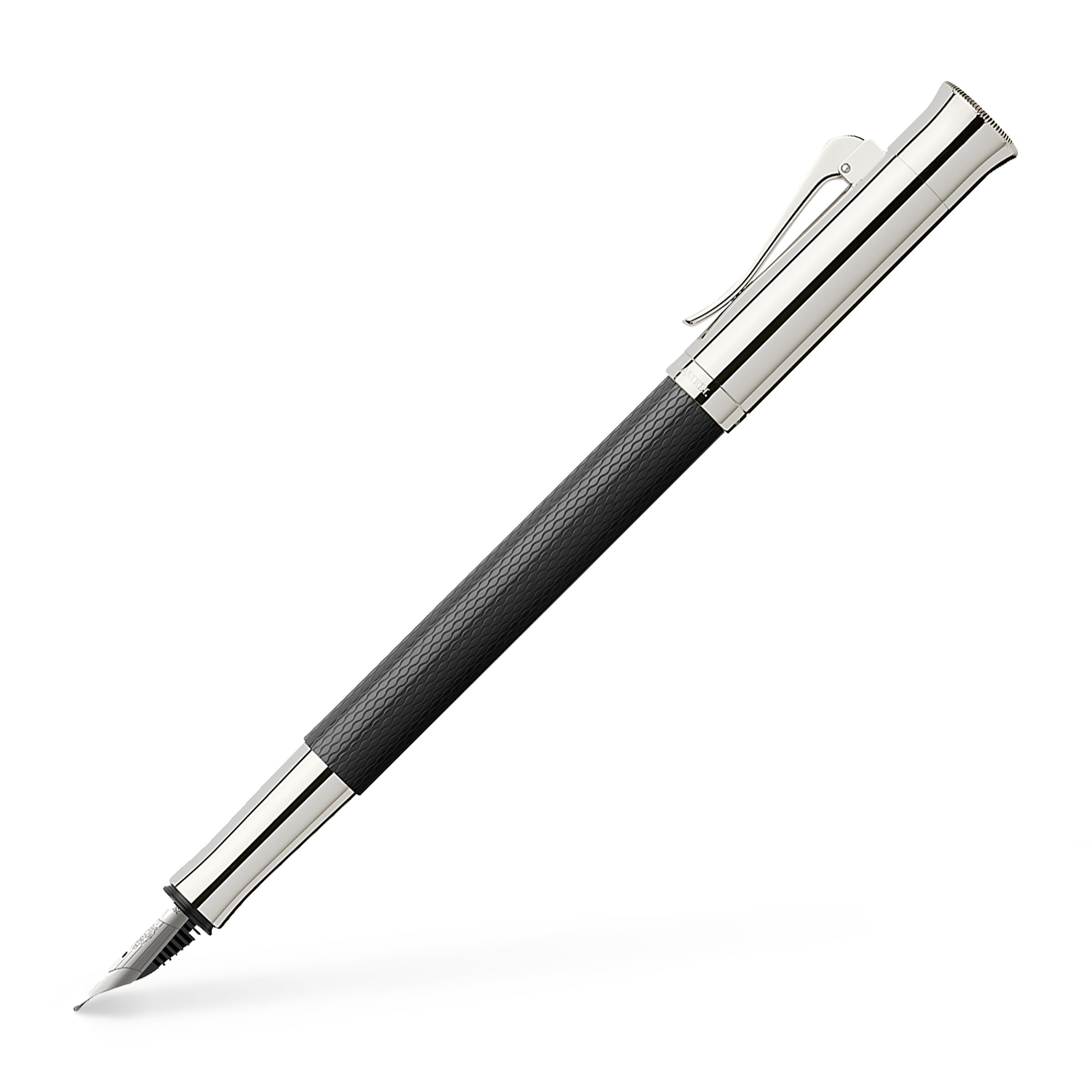EF Extra Fine Fountain Pen with Guilloche Black 146542 FABER-CASTELL (Officially Imported) чорний
EF Extra Fine Fountain Pen with Guilloche Black 146542 FABER-CASTELL (Officially Imported) чорний