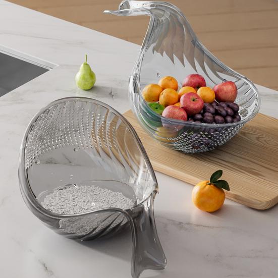 Yousheng Fruit Vegetable Washing Basket with Handle Food Grade BPA Free Easy to Clean Multifunction Fruit Washing Basin with Drainage Holes
Yousheng Fruit Vegetable Washing Basket with Handle Food Grade BPA Free Easy to Clean Multifunction Fruit Washing Basin with Drainage Holes