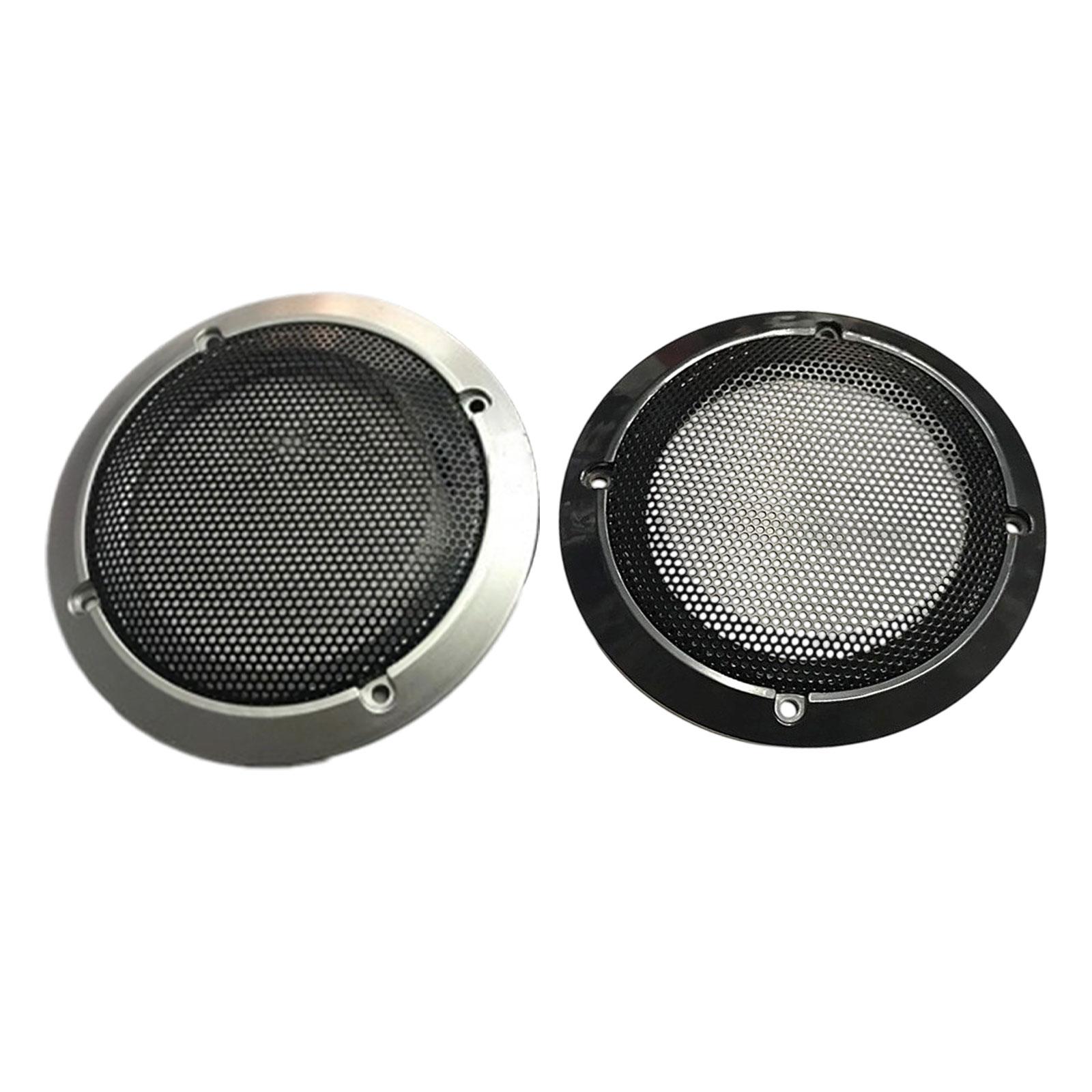 3.5 inch Speaker Grill Cover Decoration Round Component Professional Replace High Performance Speaker Guard for Music Festival Silver
3.5 inch Speaker Grill Cover Decoration Round Component Professional Replace High Performance Speaker Guard for Music Festival Silver