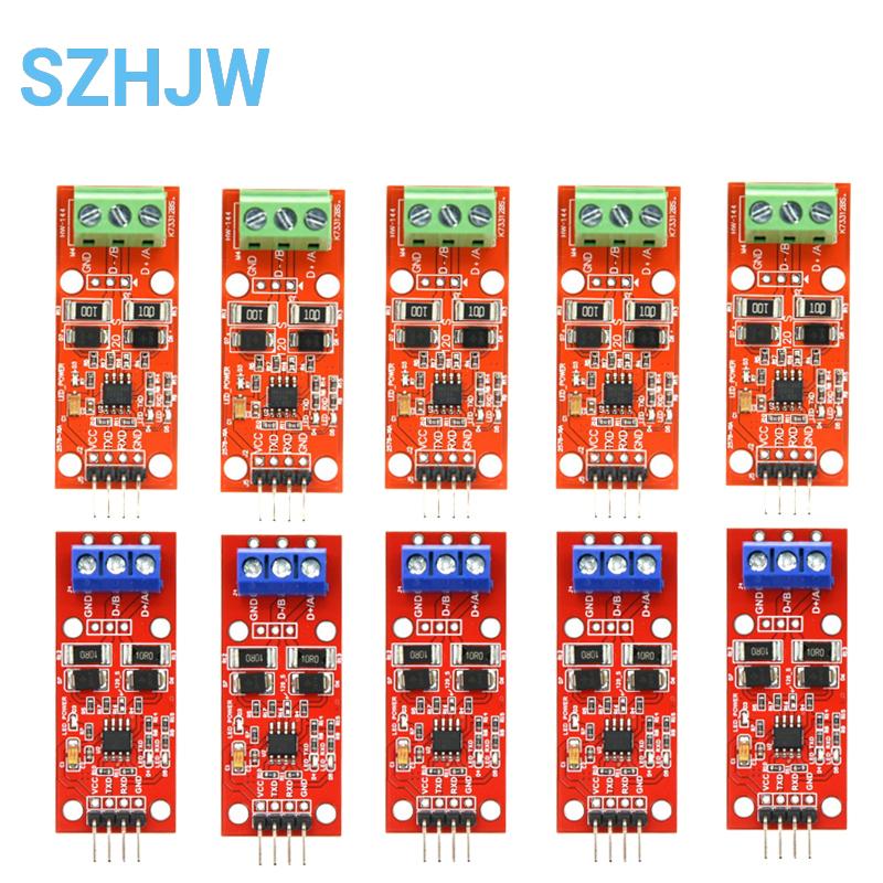 1pcs MAX3485 MAX13487 TTL to RS485 Module 485 Converter UA Level Interconversion Hardware Automatic Control Flow Direction
1pcs MAX3485 MAX13487 TTL to RS485 Module 485 Converter UA Level Interconversion Hardware Automatic Control Flow Direction