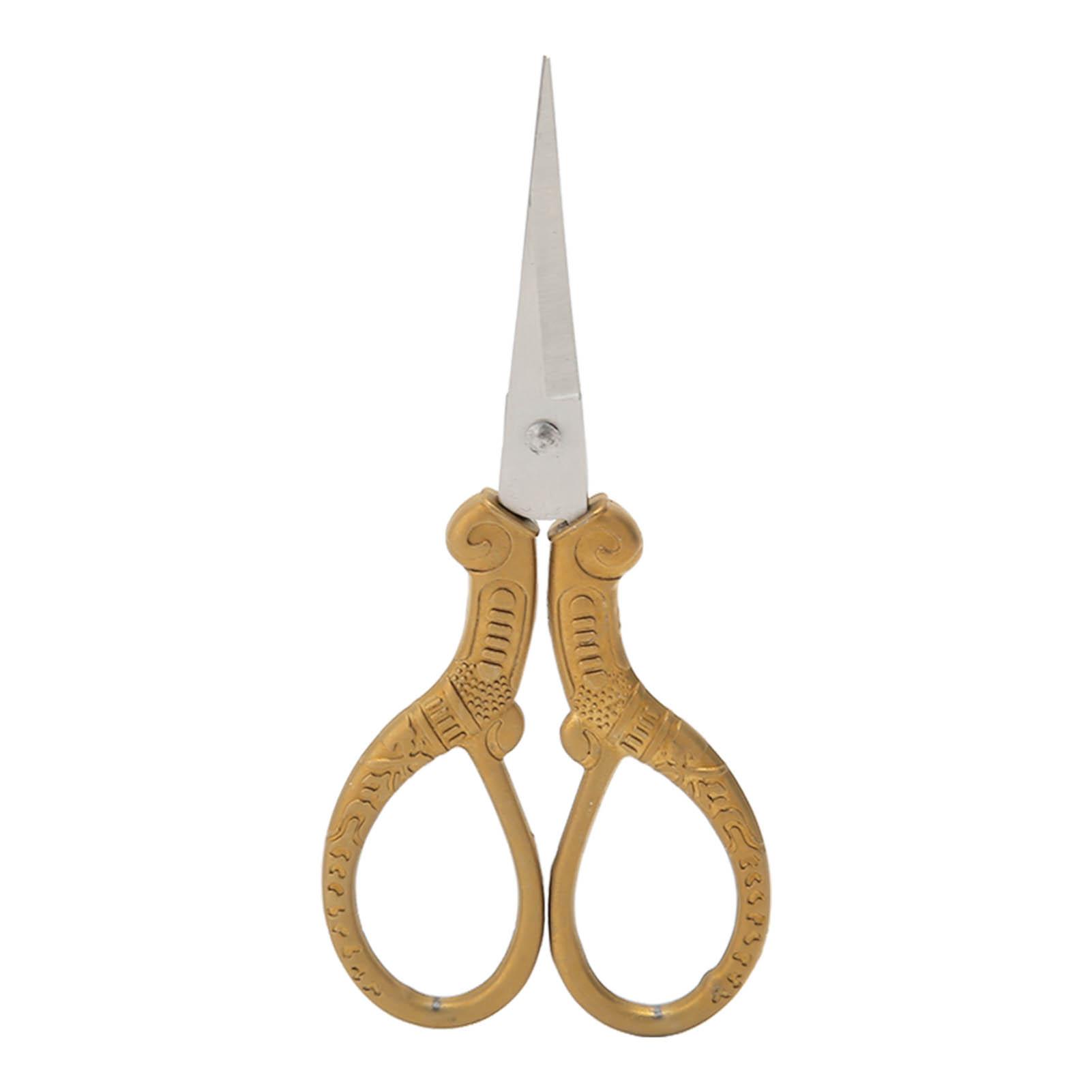 Vintage Embroidery Scissors Incisive Exquisite Practical Sturdy Stainless Steel Sewing Scissors for
Vintage Embroidery Scissors Incisive Exquisite Practical Sturdy Stainless Steel Sewing Scissors for