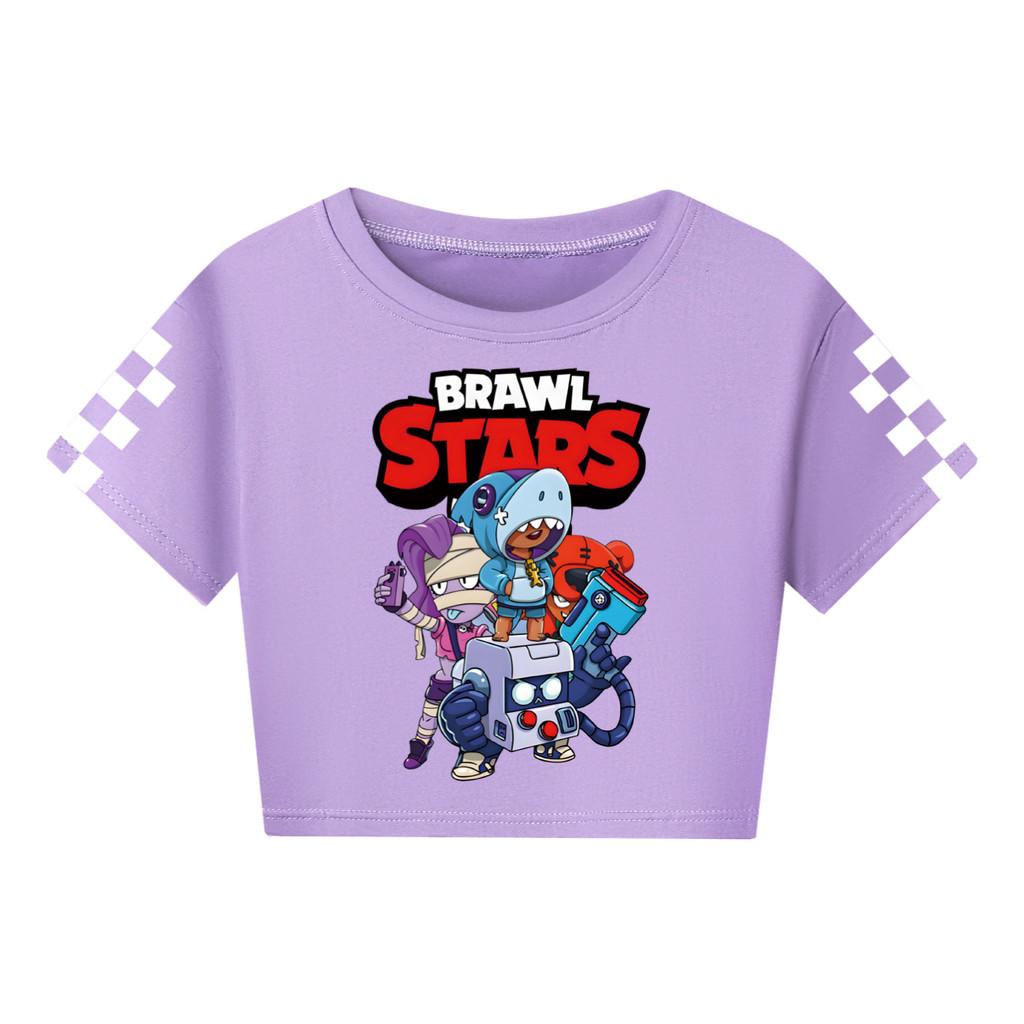 4093 Футболка з коротким рукавом для дівчат з принтом Brawl Stars 170cm фіолетовий
4093 Футболка з коротким рукавом для дівчат з принтом Brawl Stars 170cm фіолетовий