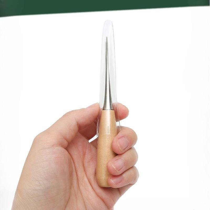 1Pc Handmade Leather Tools with Sheathed Awls Round Hole Solid Wood Handle Awls Shoe Repair Drilling Mills Thousand Tons Shoe Cone
1Pc Handmade Leather Tools with Sheathed Awls Round Hole Solid Wood Handle Awls Shoe Repair Drilling Mills Thousand Tons Shoe Cone