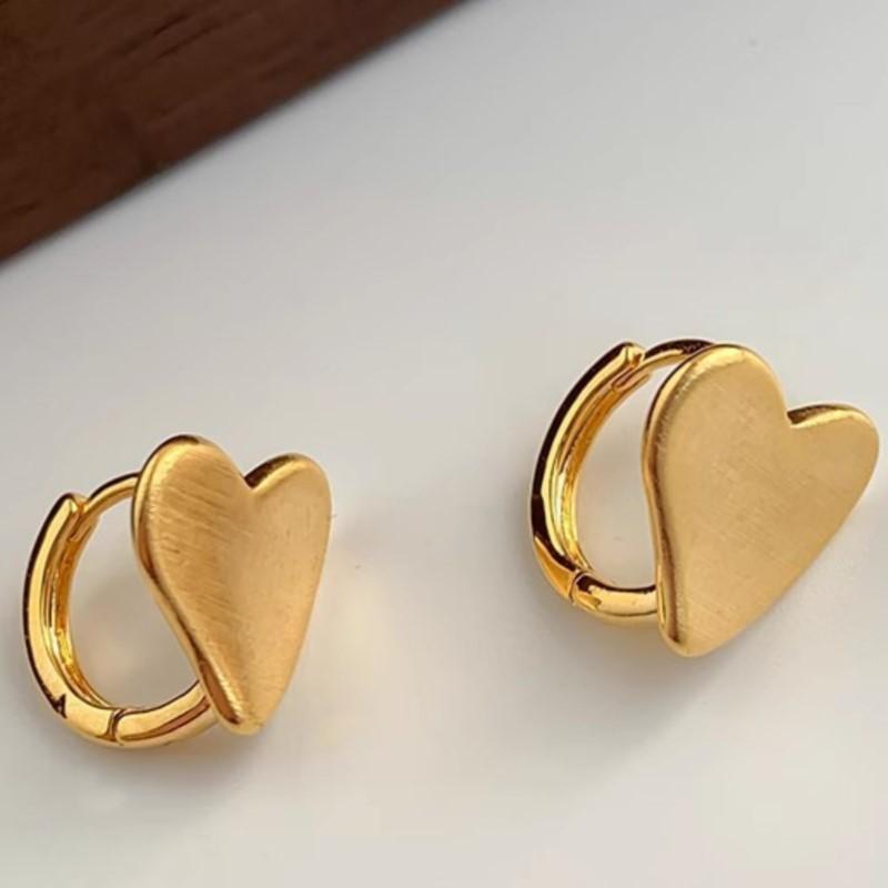 PANJBJ 925 Sterling Silver Love Heart Hoop Earring for Women Frosting Sweet Minimalism Office Trend Jewelry Gift Dropshipping
PANJBJ 925 Sterling Silver Love Heart Hoop Earring for Women Frosting Sweet Minimalism Office Trend Jewelry Gift Dropshipping
