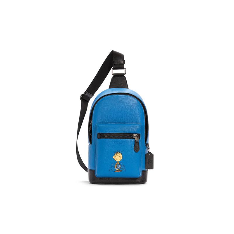 COACH Peanuts Snoopy Snoopy co-branded West 20 logo zipper closure leather shoulder bag backpack crossbody bag small men s blue and black чорний
COACH Peanuts Snoopy Snoopy co-branded West 20 logo zipper closure leather shoulder bag backpack crossbody bag small men s blue and black чорний