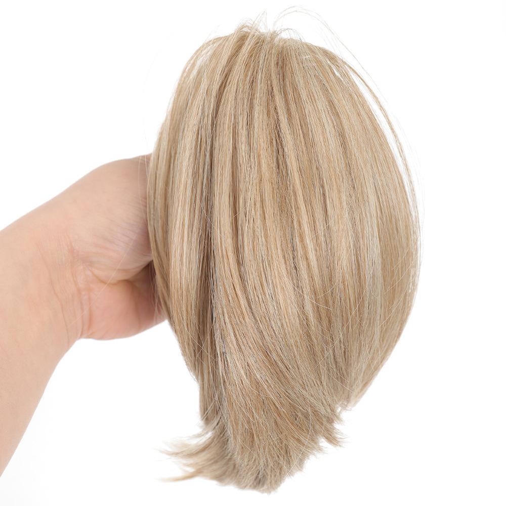 Ashely Synthetic Claw Clip Ponytail Hair Extension Cute Straight Hairpiece Blonde Bendable Bun Ponytail Wig with Claw Clips 1pc
Ashely Synthetic Claw Clip Ponytail Hair Extension Cute Straight Hairpiece Blonde Bendable Bun Ponytail Wig with Claw Clips 1pc